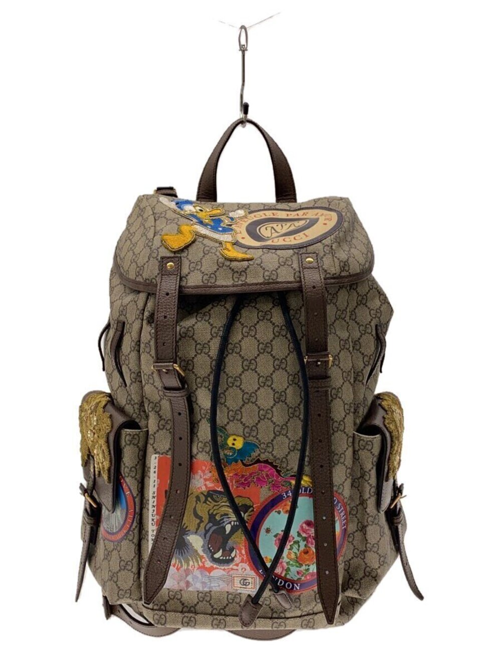 Gucci Backpack GG Supreme Brown All over